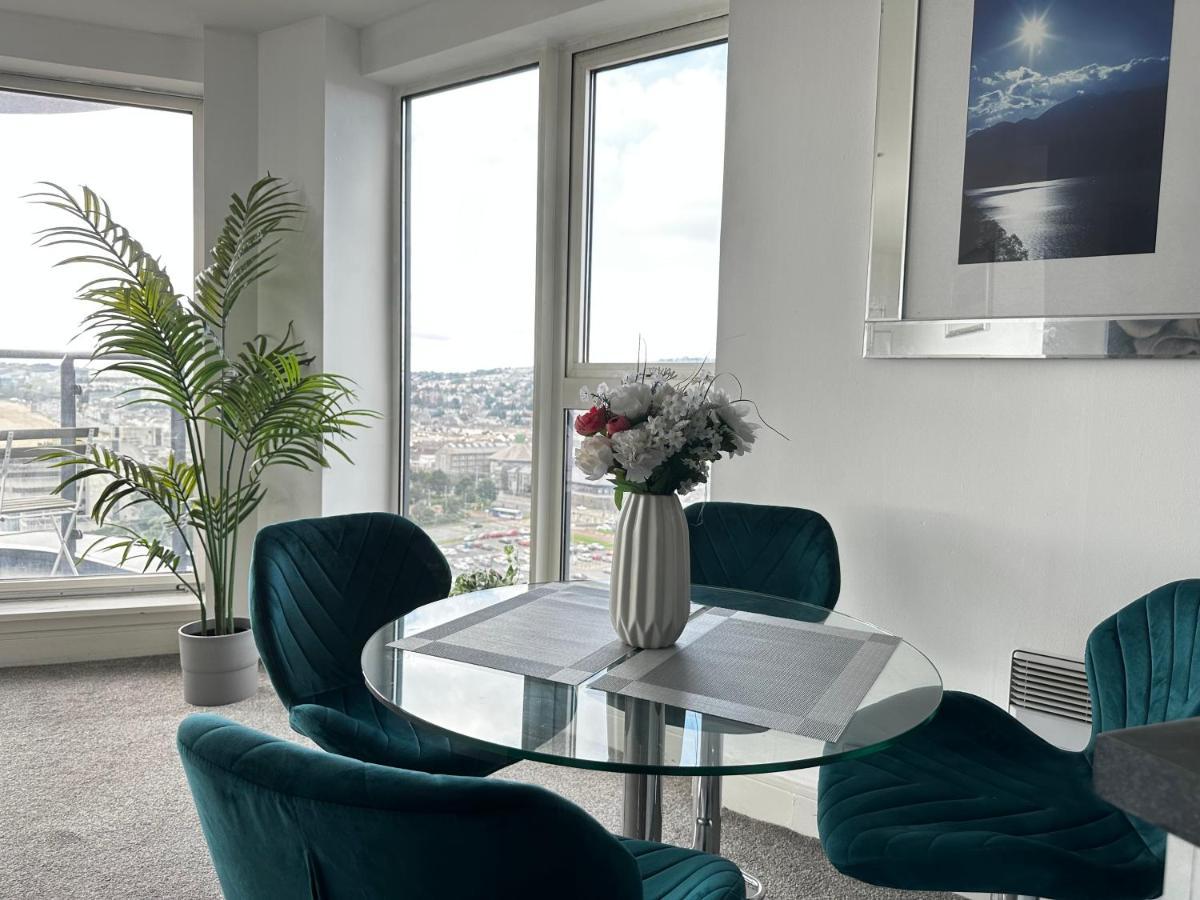 Stunning Ocean & City View Apt Swansea Kültér fotó