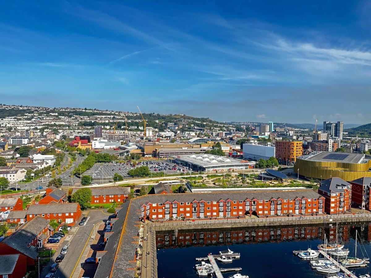 Stunning Ocean & City View Apt Swansea Kültér fotó